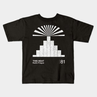 Radio Prague / Minimalist Graphic Artwork Design Kids T-Shirt